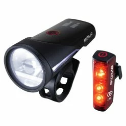 AURA 100 LINK USB LED Front Light/BLAZE LINK USB Battery-powered Rear Light With Brake Light Kit