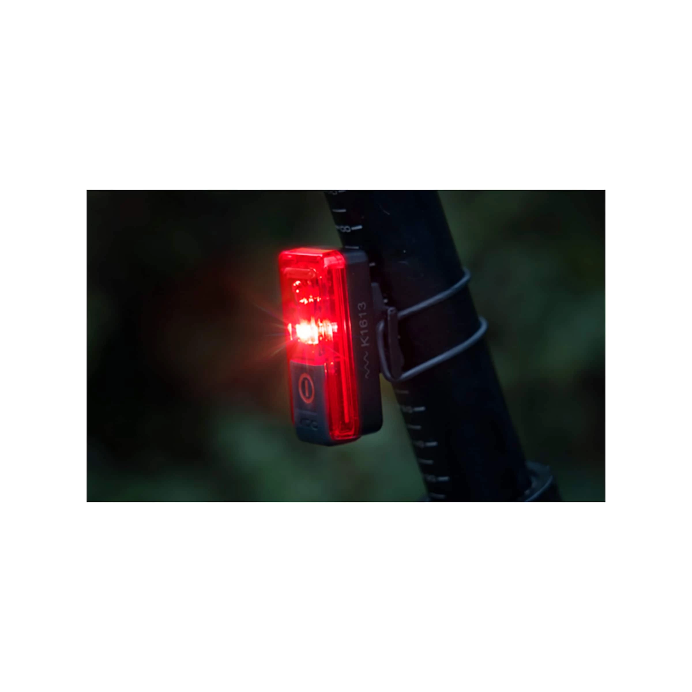 Eco Light Red Plus LED Rechargeable Rear Light With Brake Light - Bild 3