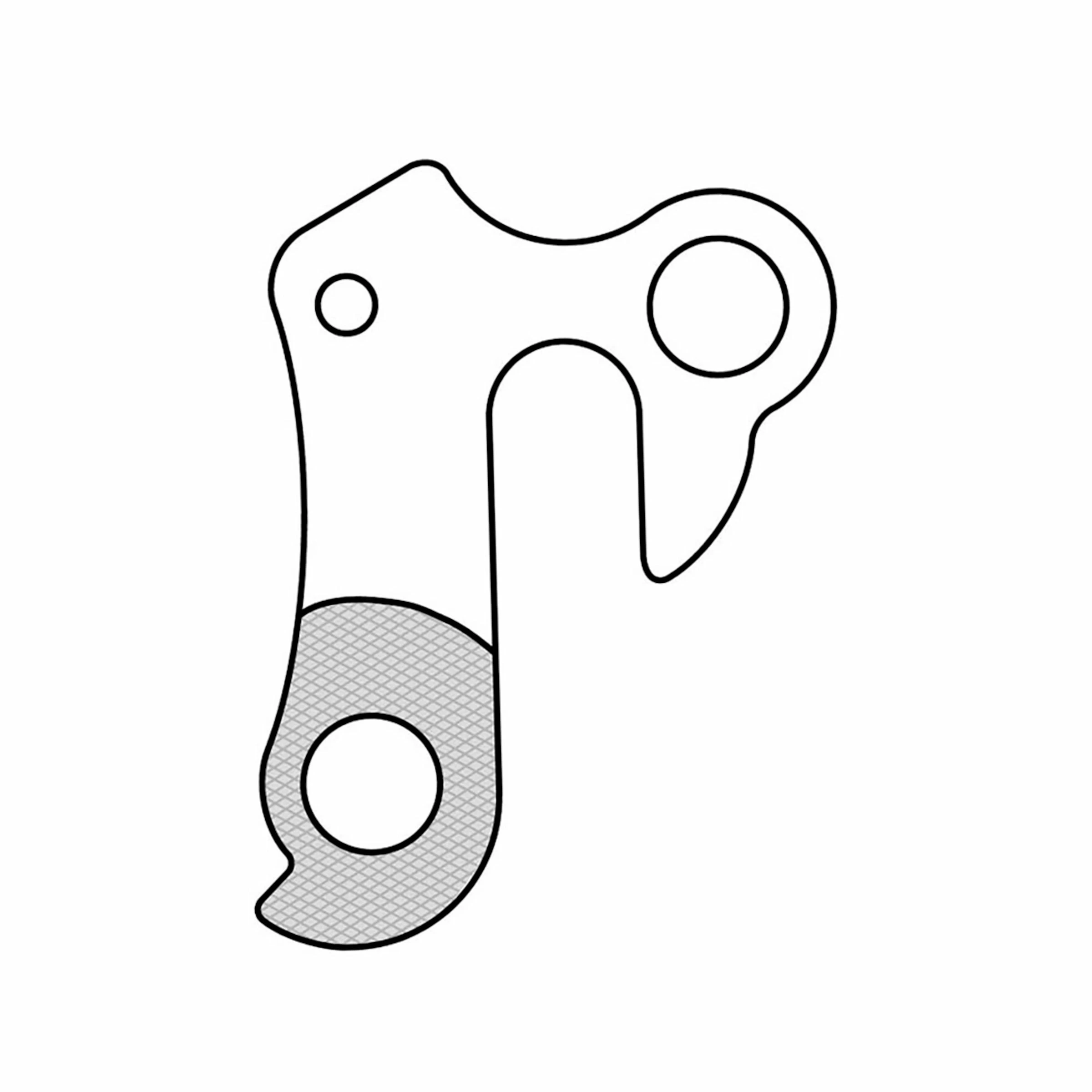 GH-021 Derailleur Hanger - Bild 4