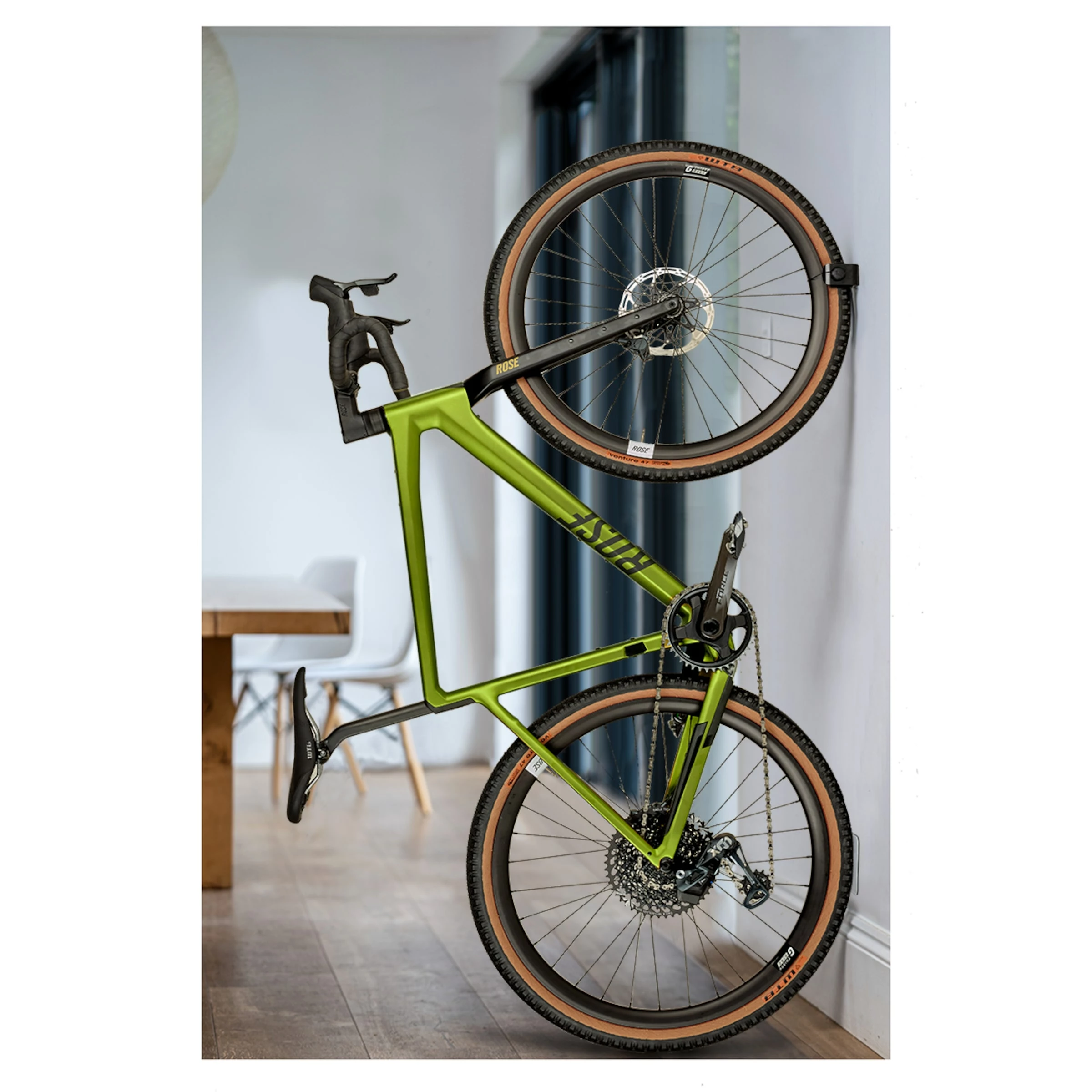 CLUG PRO HYBRID Bicycle Wall Bracket 1.3"-1.7" Secured With Fidlock - Bild 3